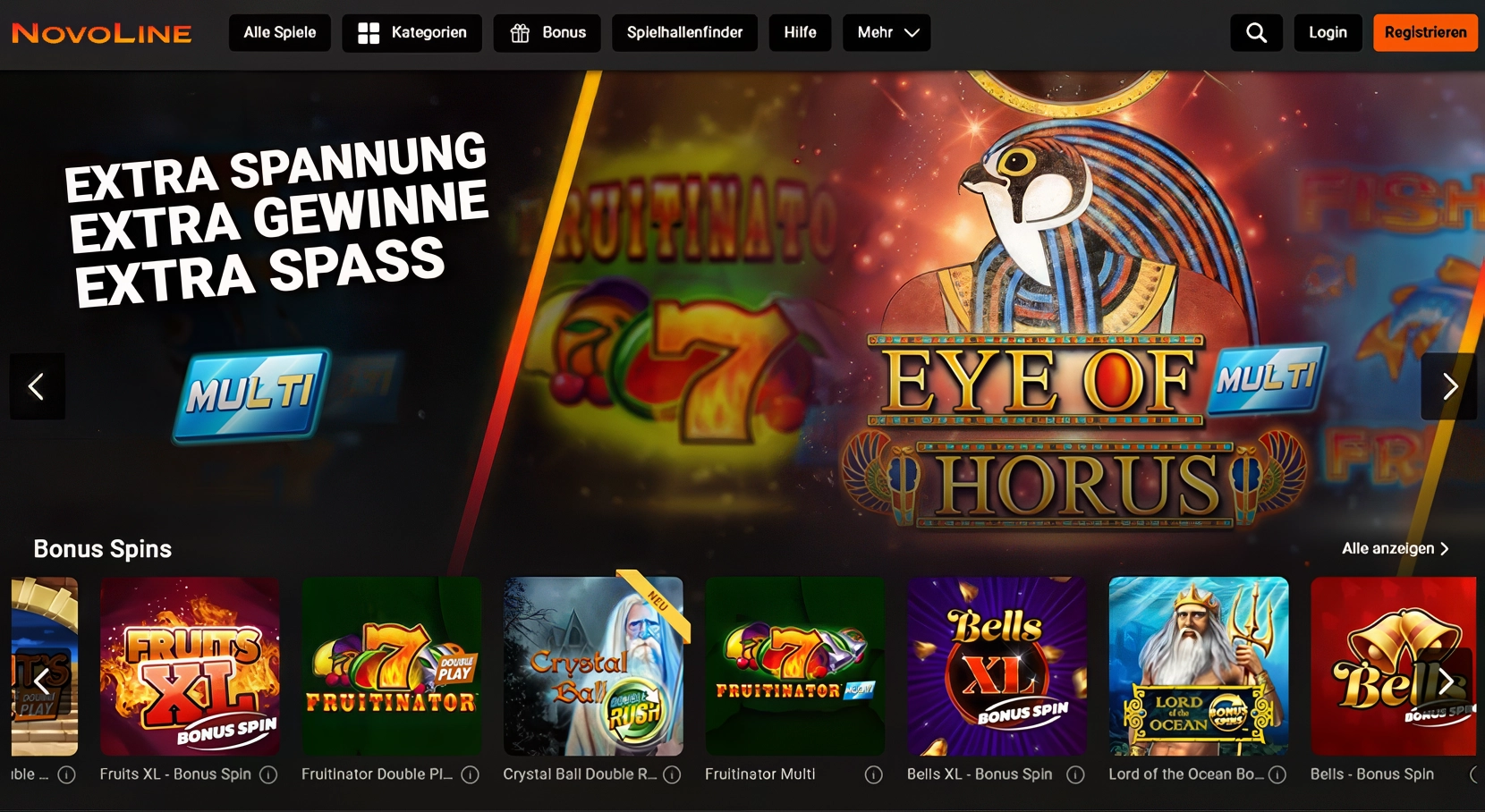 Novoline – Top Adresse für Novoline-Klassiker